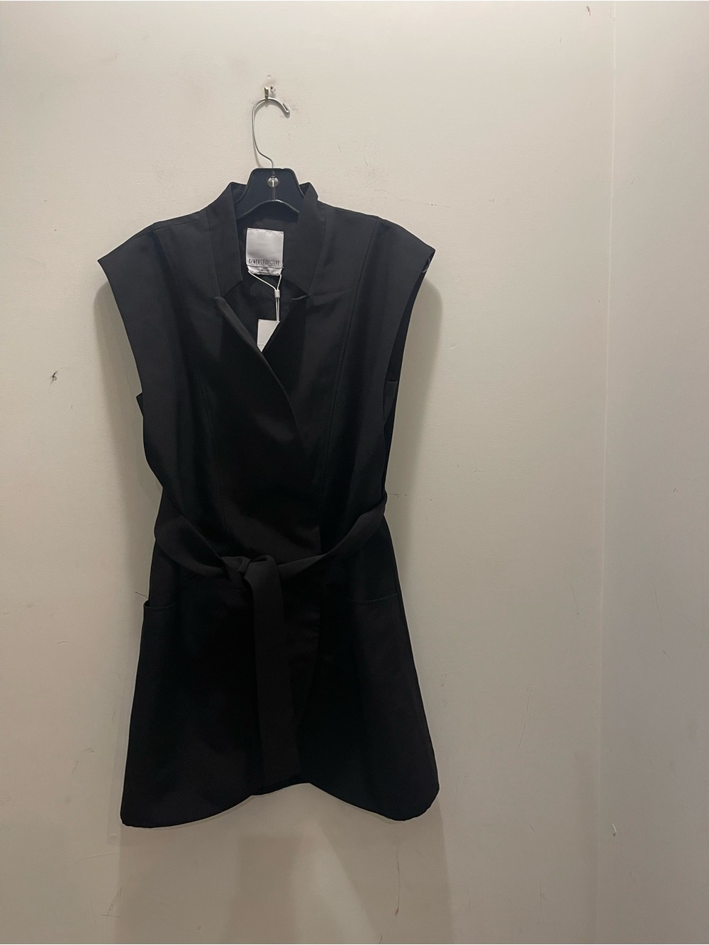 C/MEO Collective Sleeveless Mini Belted Shift Dress NWT